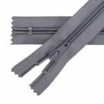 Spirál cipzár zárt #5S0 autolock szürke 528