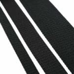 Heveder, gurtni, hordszíj, sávolyheveder, 50 méter, fekete (2)