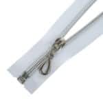 Cipzár ezüst színű spirállal zárt #5D0 fehér