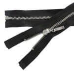 Cipzár fém fogazattal, nyithatót #3N0 fekete