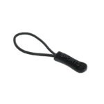 Cipzárhúzó, fekete, 60 mm, A2044 sport