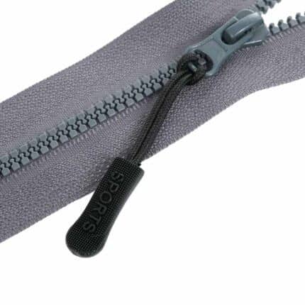 Cipzárhúzó, fekete, 60 mm, A2044 sport