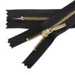 Fém cipzár zárt #3M0-O autolock fekete