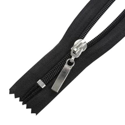 Spirál cipzár zárt #5D0 OJ1 autolock fekete