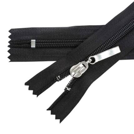 Spirál cipzár zárt #5D0 OJ1 autolock fekete