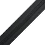 Folyóméteres cipzár #8 műanyag spirál T80 fekete 332