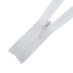 Rejtett cipzár hálós (hurkolt) #3W0 zárt csontszín 102