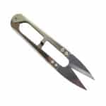 Szálvágó olló, csiptetőolló 11 cm aranysárga