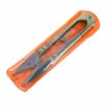 Szálvágó olló, csiptetőolló 11 cm aranysárga