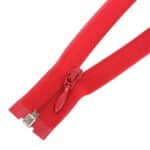 Rejtett cipzár hálós (hurkolt) #3W0 nyitható piros 148