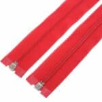 Rejtett cipzár hálós (hurkolt) #3W0 nyitható piros 148