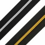 Folyóméteres cipzár RT0, #3 arany ezüst színű spirál