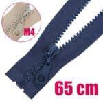 Műanyag cipzár GT10 nyitható 5K0-M4 65 cm