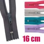 Spirál cipzár RT10 zárt autolock 5S0 16 cm