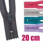 Spirál cipzár RT10 zárt autolock 5S0 20 cm