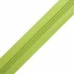 Folyóméteres cipzár RT10, #5 műanyag spirál T50 neonzöld 234