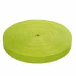 Sávoly-heveder, gurtni, hordszíj 50 méter, 3 cm neonzöld 234