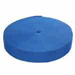 Sávoly-heveder, gurtni, hordszíj 50 méter, 5 cm kék 340