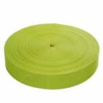 Sávoly-heveder, gurtni, hordszíj 50 méter, 5 cm neonzöld 234