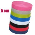 Sávoly-heveder, gurtni, hordszíj 50 méter, 5 cm több színben