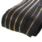 Folyóméteres cipzár VT5, T4 fém fogazat