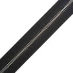 Folyóméteres cipzár VT5, T4 fém fogazat