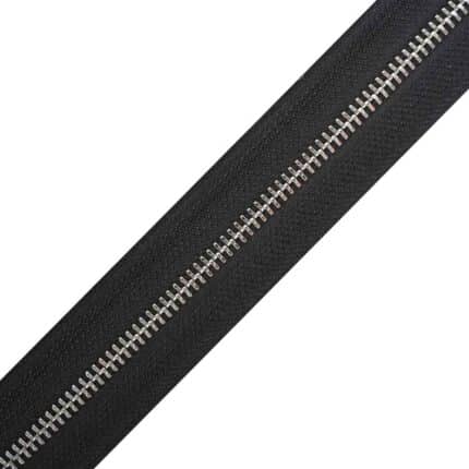 Folyóméteres cipzár VT5, T4 fém fogazat