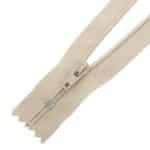 Spirál cipzár RT0 zárt 3C0 erősített spirál drapp 307