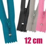 Spirál cipzár RT0 zárt 3S0 autolock 12 cm