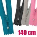 Spirál cipzár RT0 zárt 3S0 autolock 140 cm