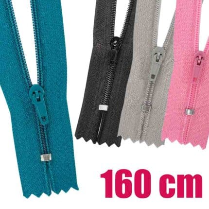 Spirál cipzár RT0 zárt 3S0 autolock 160 cm