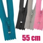 Spirál cipzár RT0 zárt 3S0 autolock 55 cm