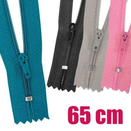 Spirál cipzár RT0 zárt 3S0 autolock 65 cm