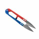 Szálvágó olló, csíptetőolló 11 cm kék-piros
