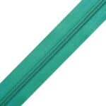 Folyóméteres cipzár RT10, #5 műanyag spirál T50 öld 242