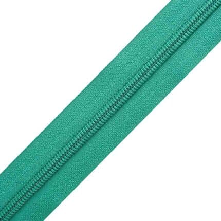 Folyóméteres cipzár RT10, #5 műanyag spirál T50 öld 242