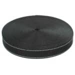 Heveder, gurtni, hordszíj fényvisszaverő csíkkal, 25 méter 3 cm