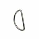 D gyűrű rozsdamentes fém táskakellék 40213,5 ezüst (2)