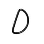 D gyűrű rozsdamentes fém táskakellék 40213,5 oxid fekete (2)