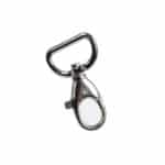 Fém karabiner forgatható, 2 cm-es pánthoz