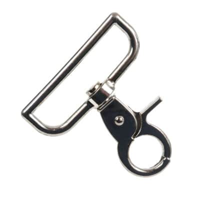 Fém karabiner forgatható 5 cm