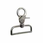 Fém karabiner forgatható 5 cm