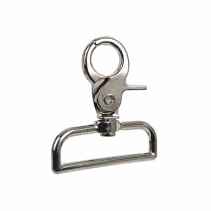 Fém karabiner forgatható 5 cm