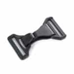 Műanyag karabiner, kampó, 4 cm széles hevederhez