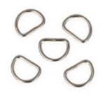 "D" gyűrű rozsdamentes fém táskakellék 16/13/2