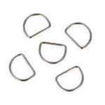 "D" gyűrű rozsdamentes fém táskakellék 20/15/2 - Image 2