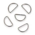 "D" gyűrű rozsdamentes fém táskakellék 30/18/2,5 - Image 3