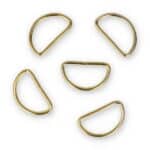 "D" gyűrű rozsdamentes fém táskakellék 50/27/3,5 - Image 3