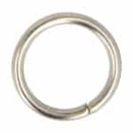 Fém karika, O-gyűrű, 10 mm átmérő
