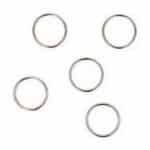 Fém karika, O-gyűrű, 25 mm átmérő